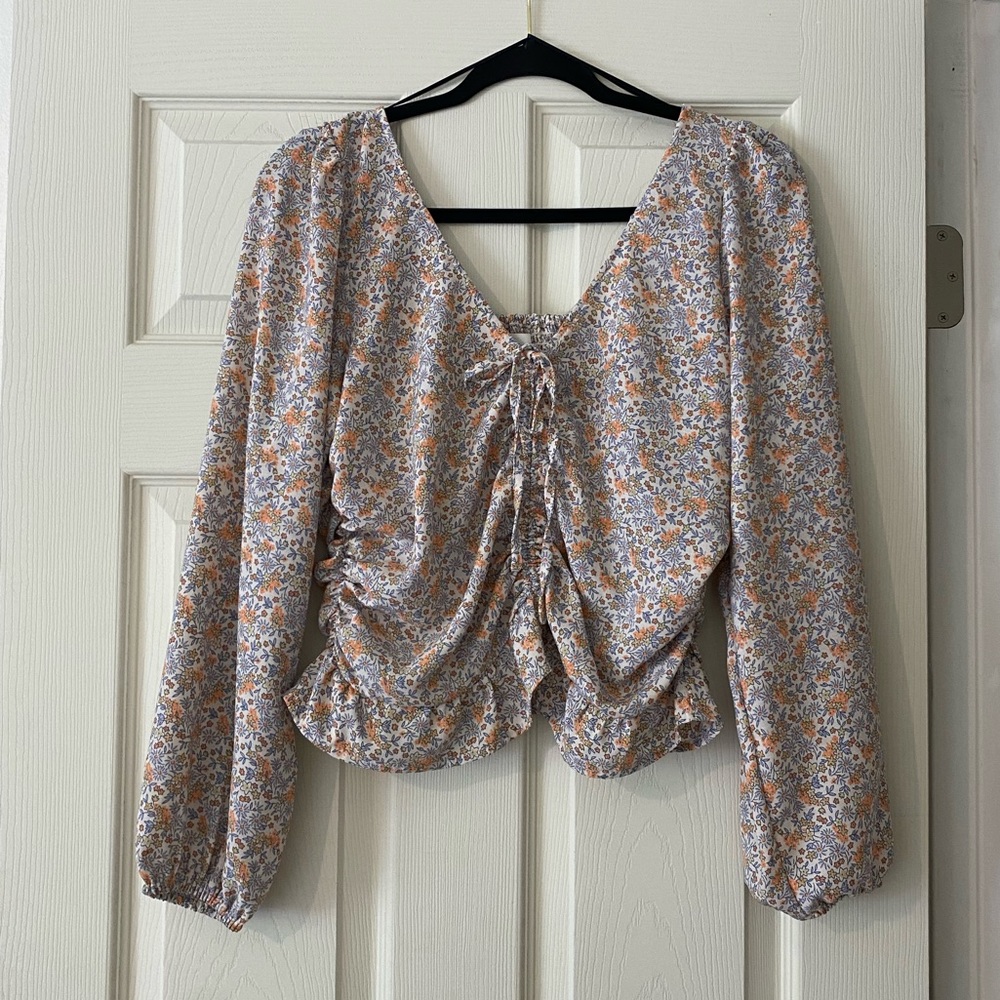Draped  Blouse